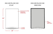 Armourdillo-king-size-Pillowcase-Covers