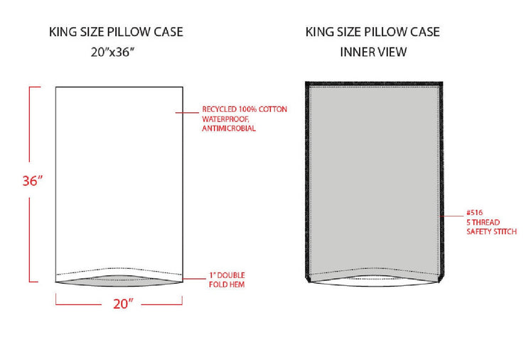 Armourdillo-king-size-Pillowcase-Covers